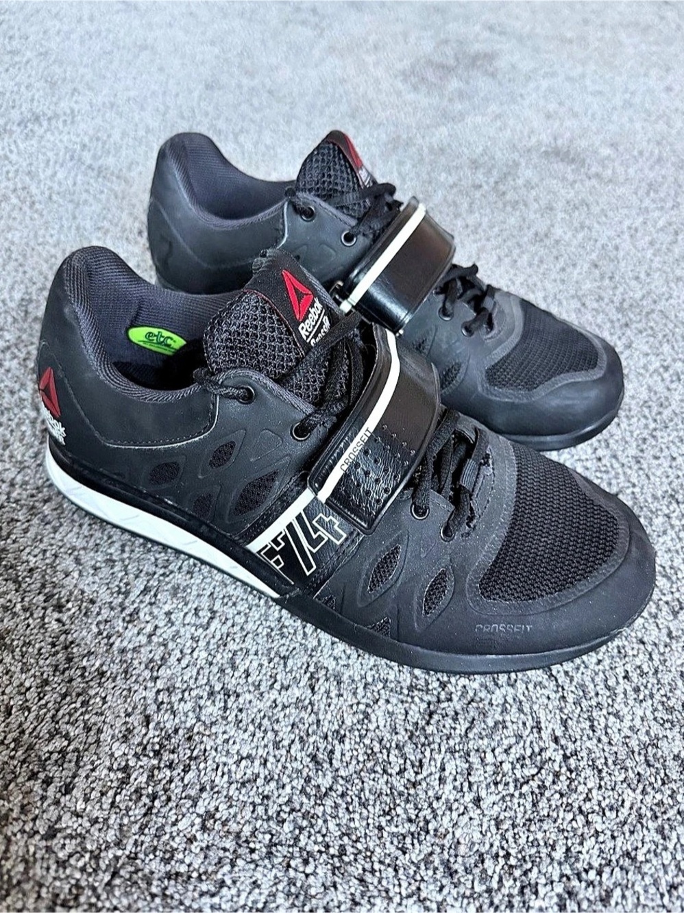 Reebok Lifter PR Athletic Shoes US 8 Black